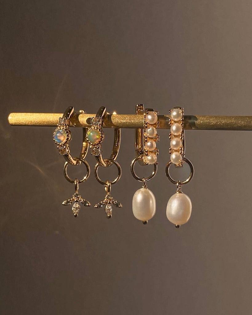 Rice Pearl Charm / Gold-Filled - Midori Jewelry Co.