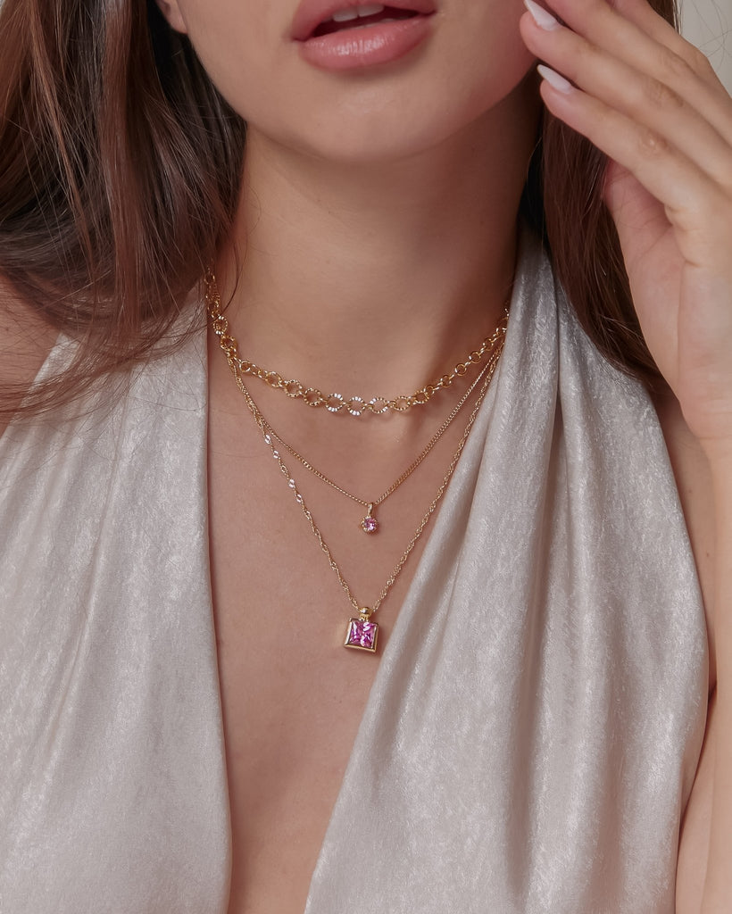Selena Choker Necklace / Gold-Filled - Midori Jewelry Co.