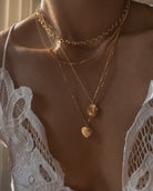 Selena Choker Necklace / Gold-Filled - Midori Jewelry Co.