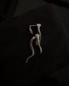 Serpent Stud Earrings / Gold-Filled - Midori Jewelry Co.