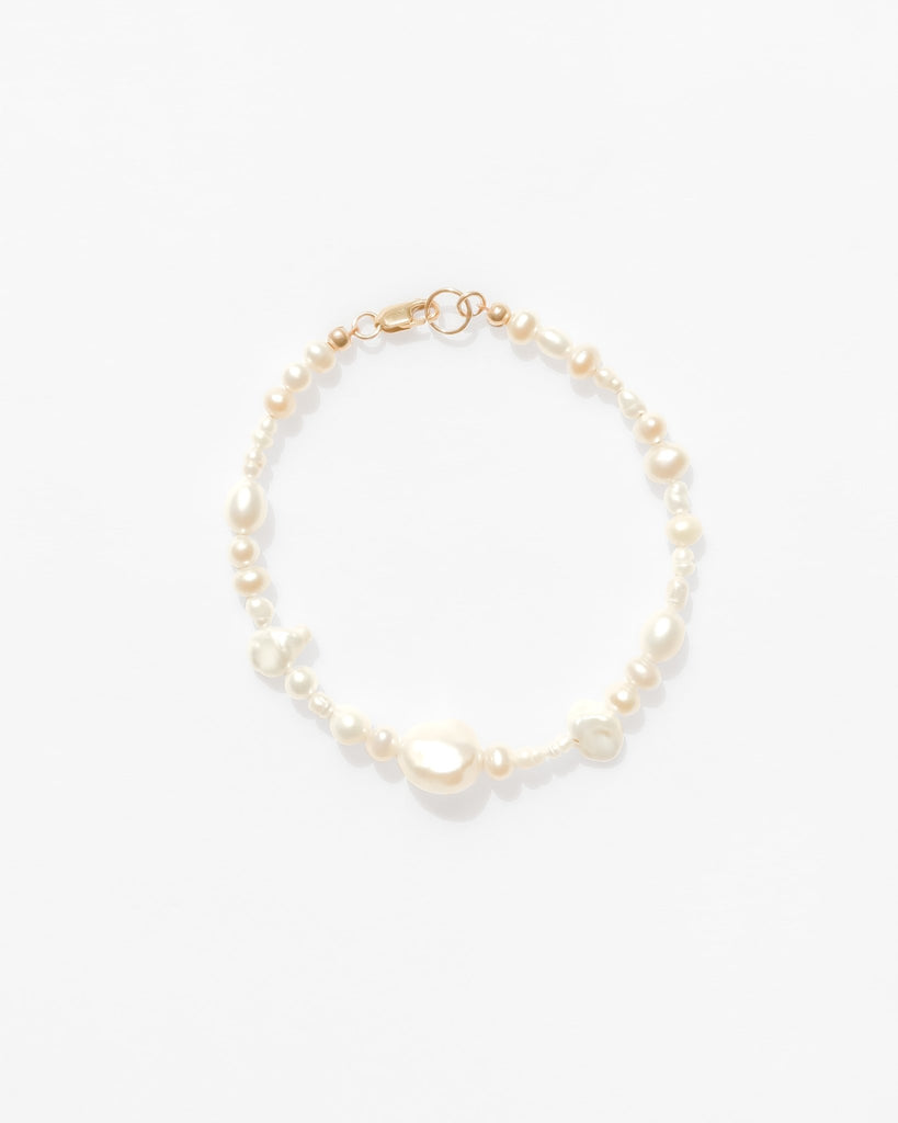 Pearl Bracelets Sloane Organic Pearl Bracelet / Gold-Filled Midori Jewelry Co.