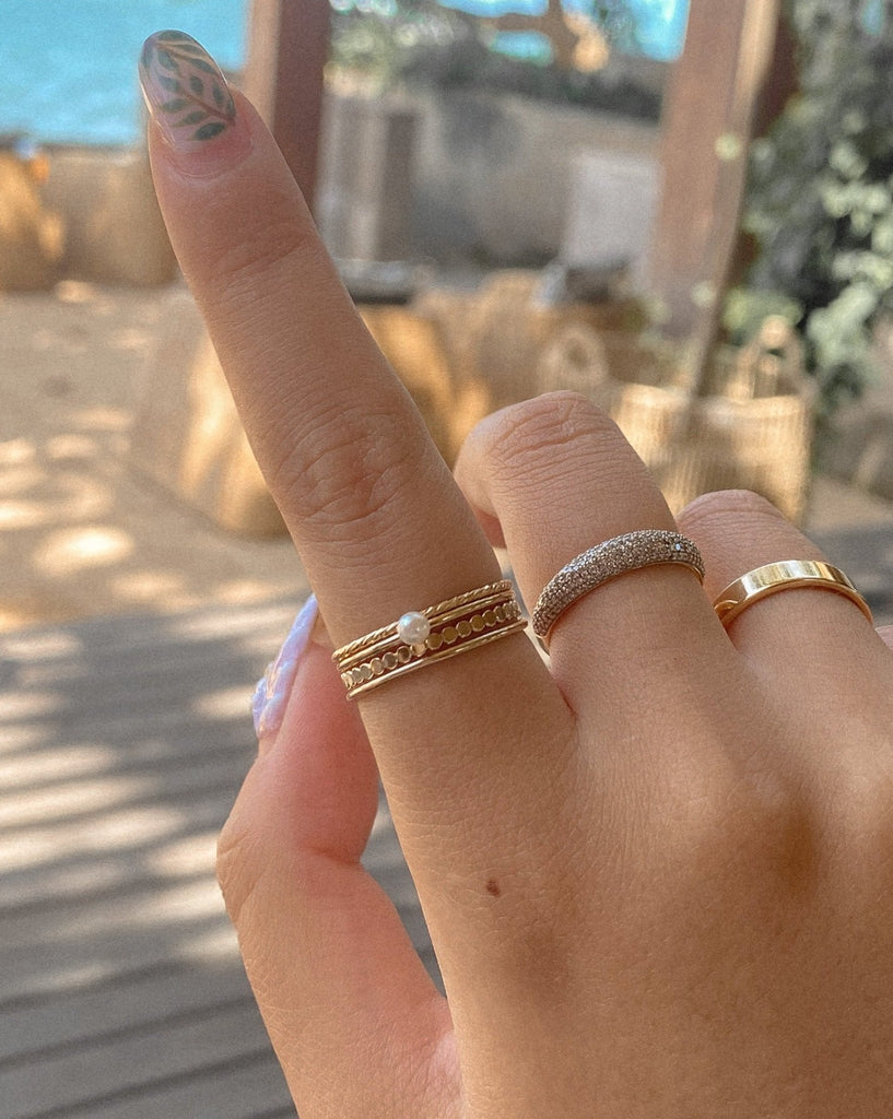 Stacking Rings Stacker Ring / Gold-Filled Midori Jewelry Co.