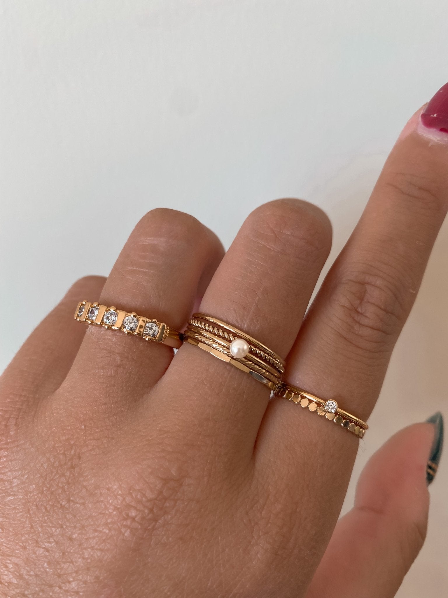 14k Gold Stacking Ring – Ten Wilde