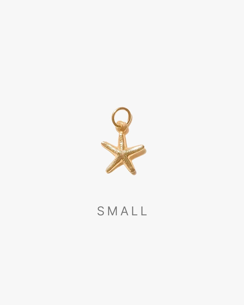 Starfish Charm / Gold-Filled - Midori Jewelry Co.
