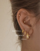 Hoop Earrings Stella Hoops / Gold-Filled Midori Jewelry Co.