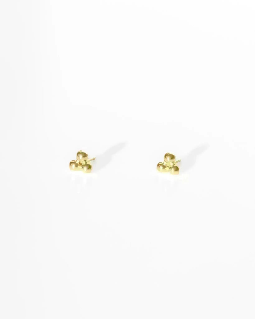 Stud Earrings Trinity Studs (Single) / Gold-Filled Midori Jewelry Co.
