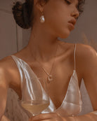 Versailles Pearl Earrings / Gold-Filled - Midori Jewelry Co.