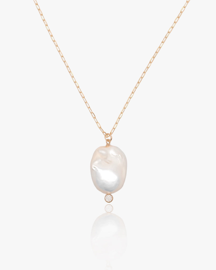 Versailles Pearl Necklace / Gold-Filled - Midori Jewelry Co.
