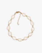 Viviana Pearl Bracelet / Gold-Filled - Midori Jewelry Co.